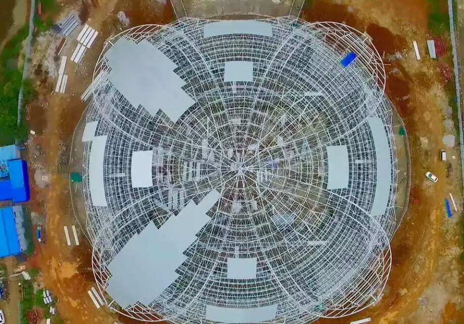 广安体育馆网架